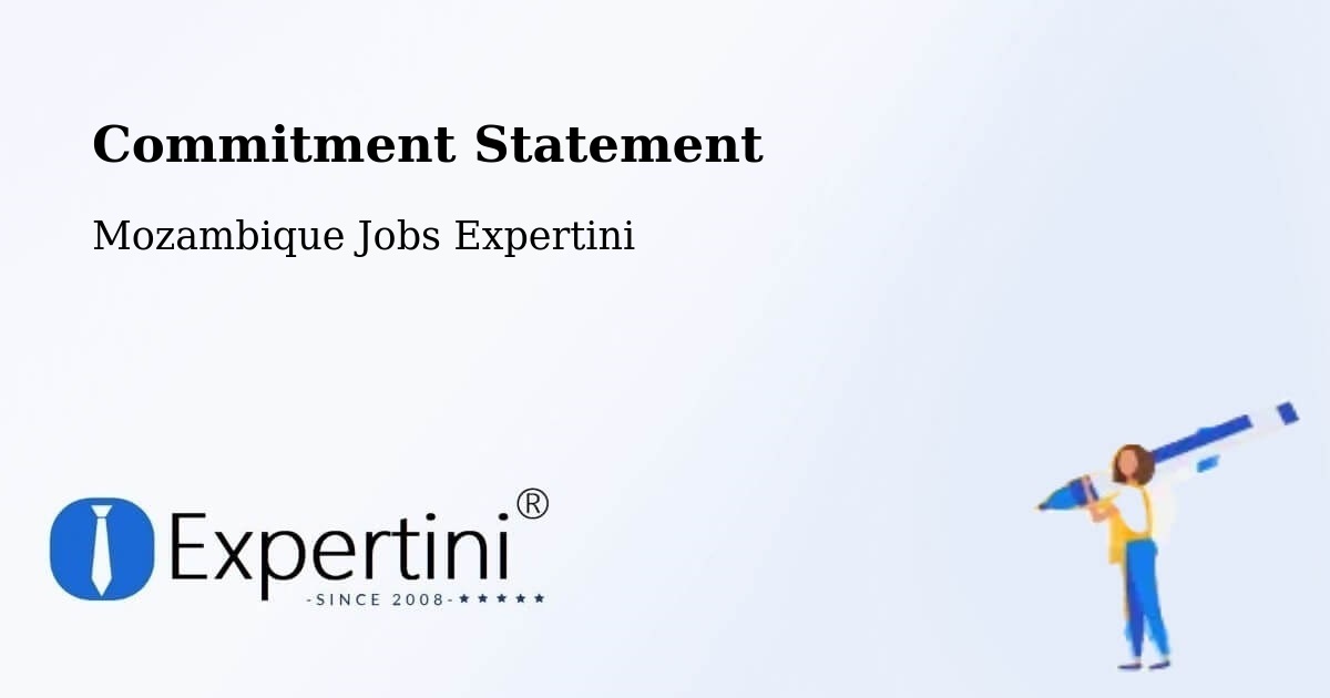 Corporate Commitment – Manhica - Mozambique Jobs Expertini